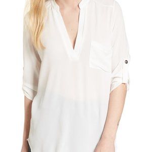 Nordstrom "All in Favor" White Tunic